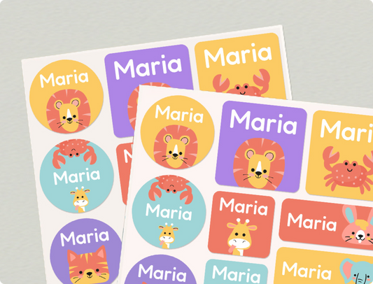 Large Name Labels